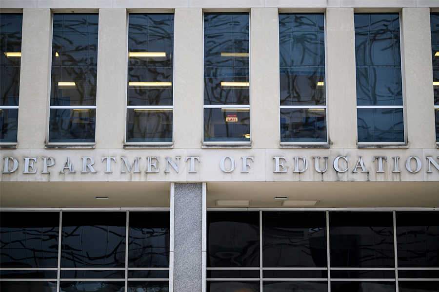 The United States Department of Education building.